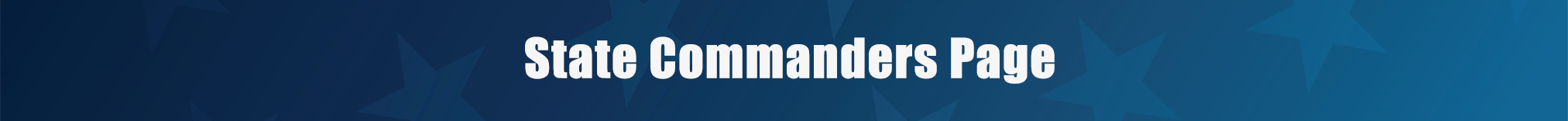 State Commanders Page